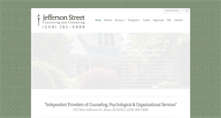 Desktop Screenshot of jeffersonstreetcounseling.com